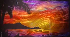 Diamondhead Sunset 20X40