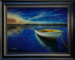 Patrick GuytonArt titleBoat on the Sea 30X40