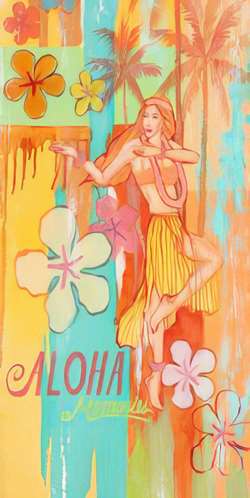 Aloha Memories 24X12 