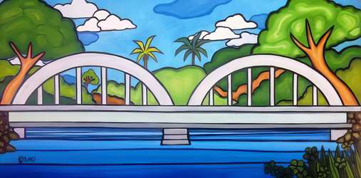 Rainbow Bridge (North Shore) 12X24 