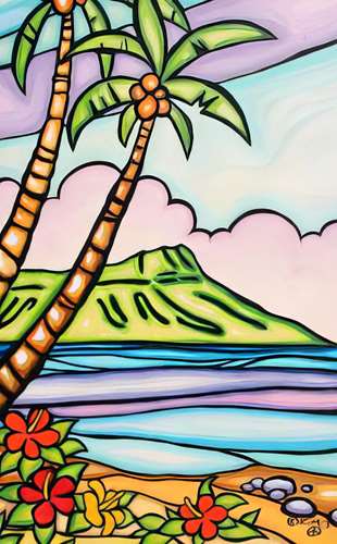 Diamond Head II 24X12